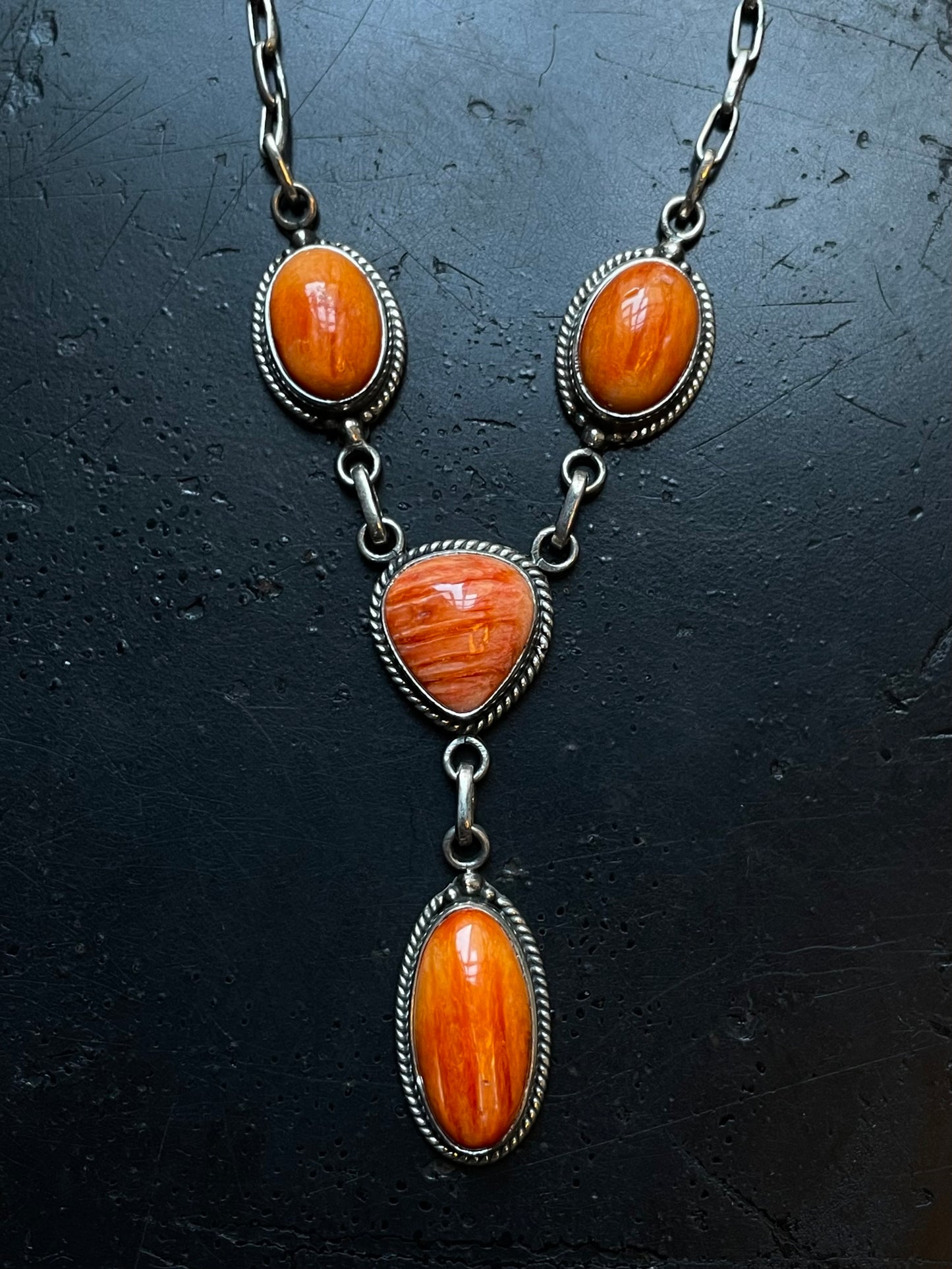 Spiny Oyster Necklace | 925 Sterling Silver E334