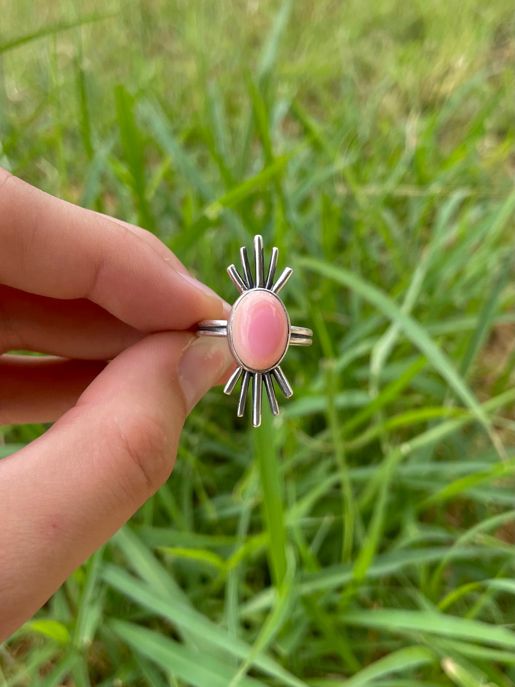 Pink Conch Ring Size 9.5 | 925 Sterling Silver G788