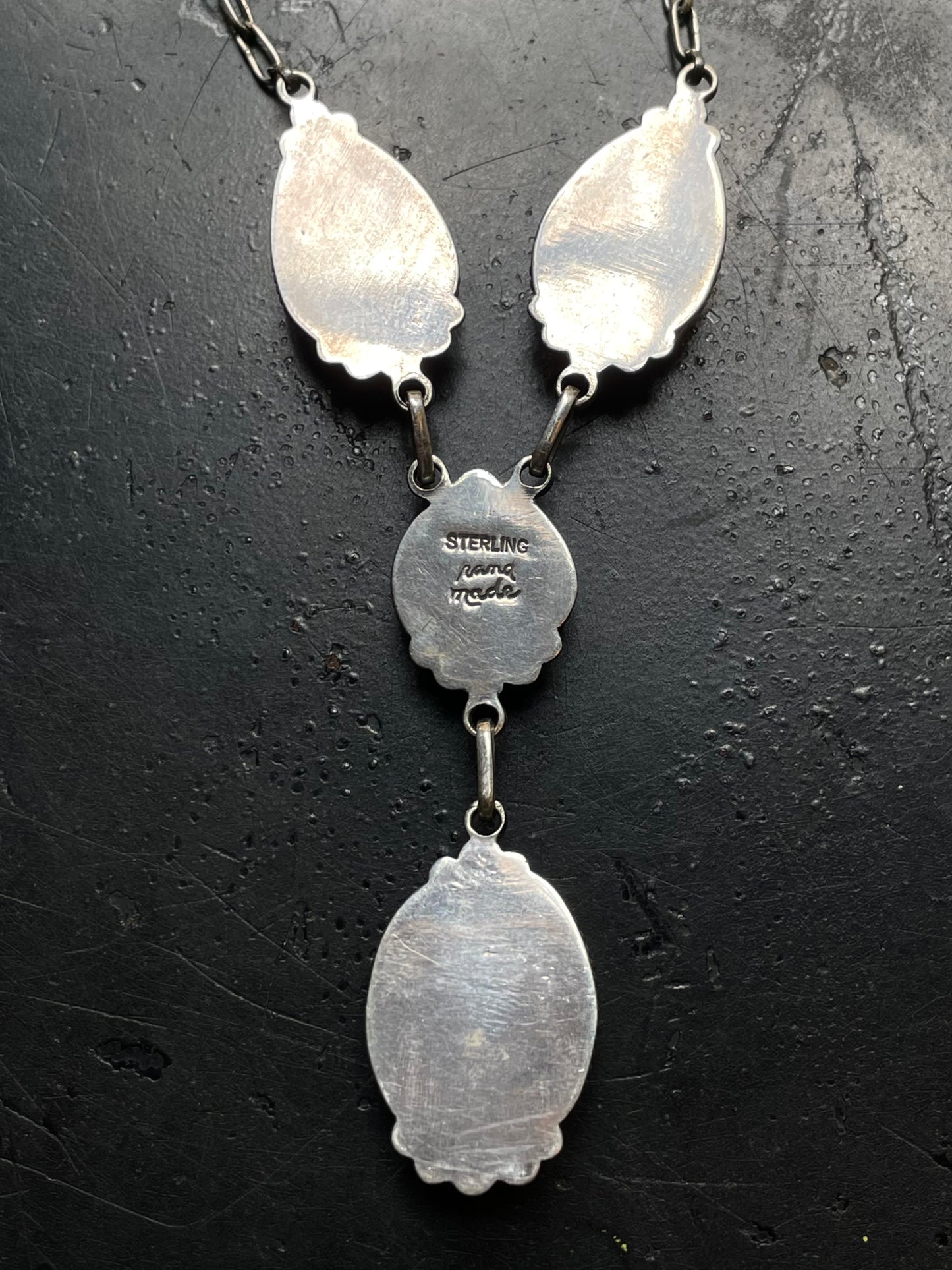 Pink Conch Necklace | 925 Sterling Silver E975