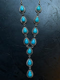 Kingman Turquoise Necklace | 925 Sterling Silver E367