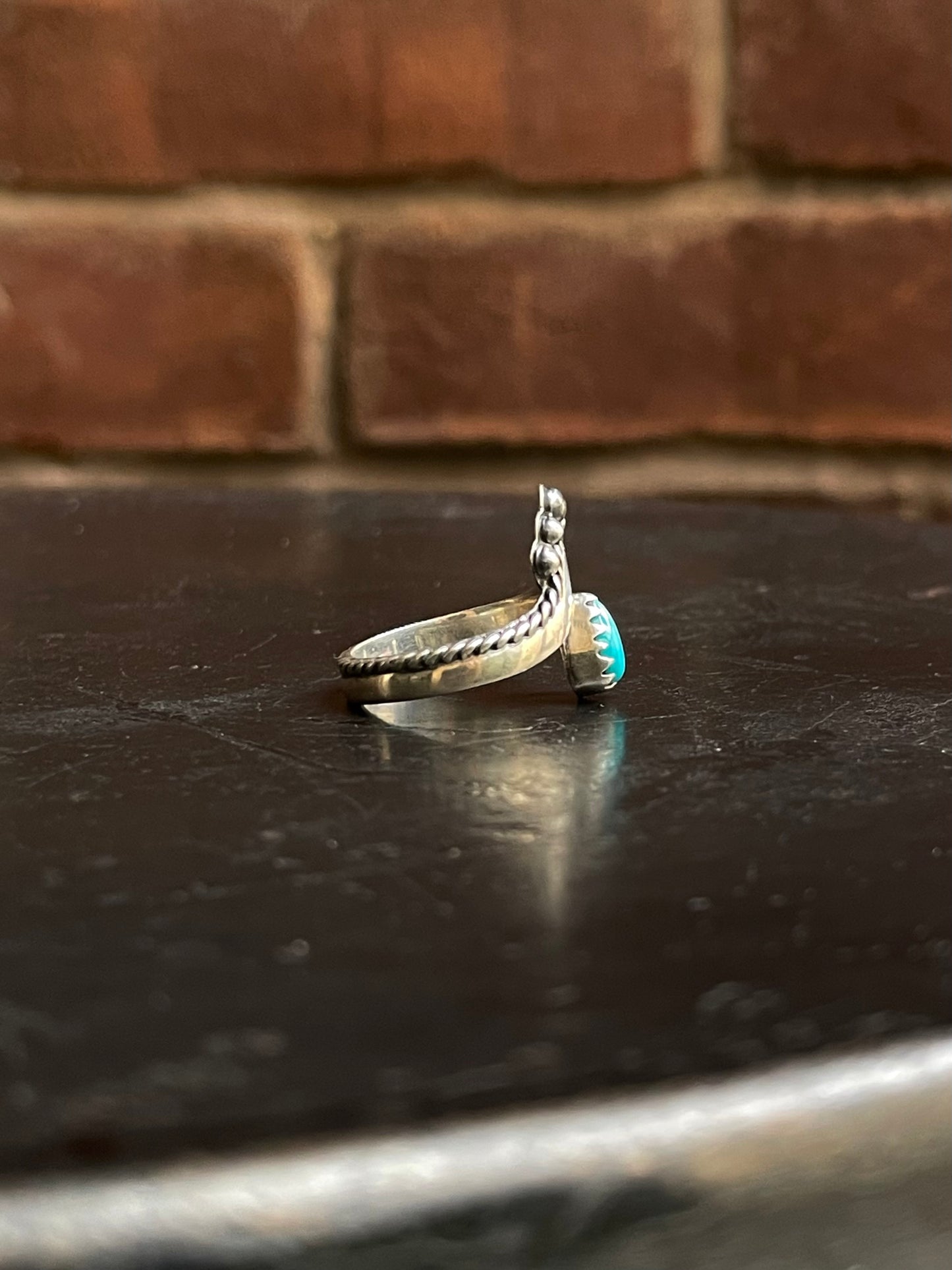 Kingman Turquoise Ring Size 6 | 925 Sterling Silver G520