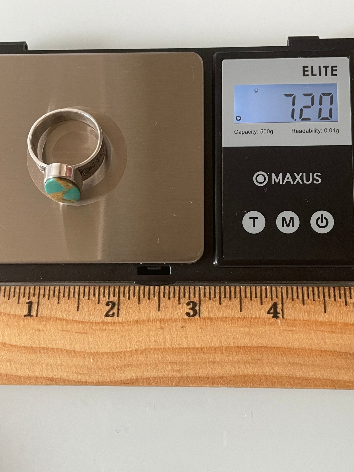 Turquoise Ring Size 9 | 925 Sterling Silver G276