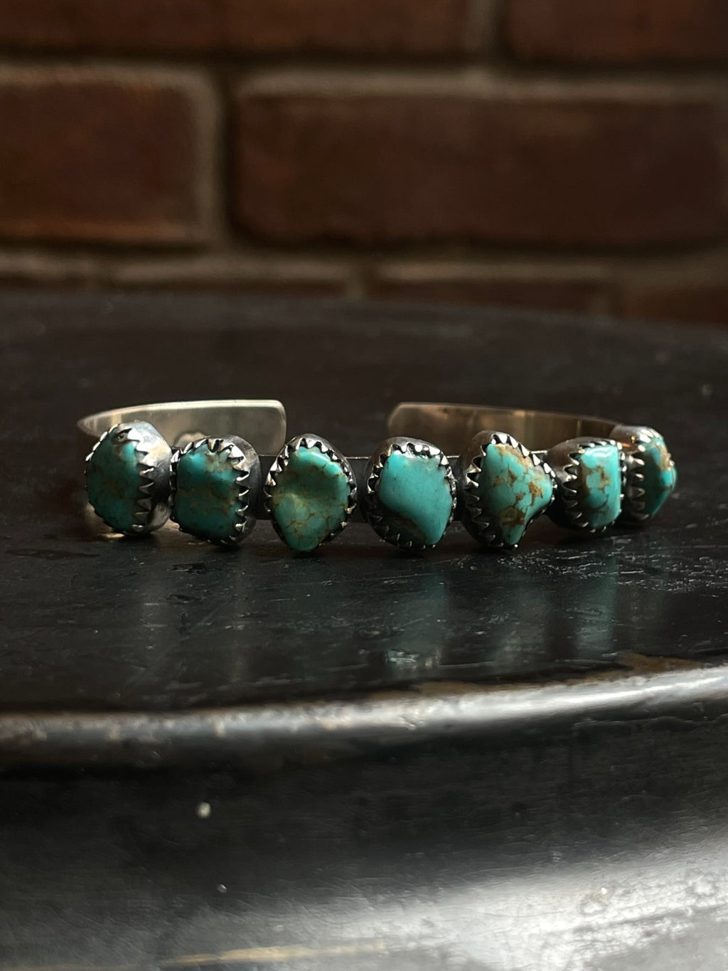 Kingman Turquoise Cuff | 925 Sterling Silver E324