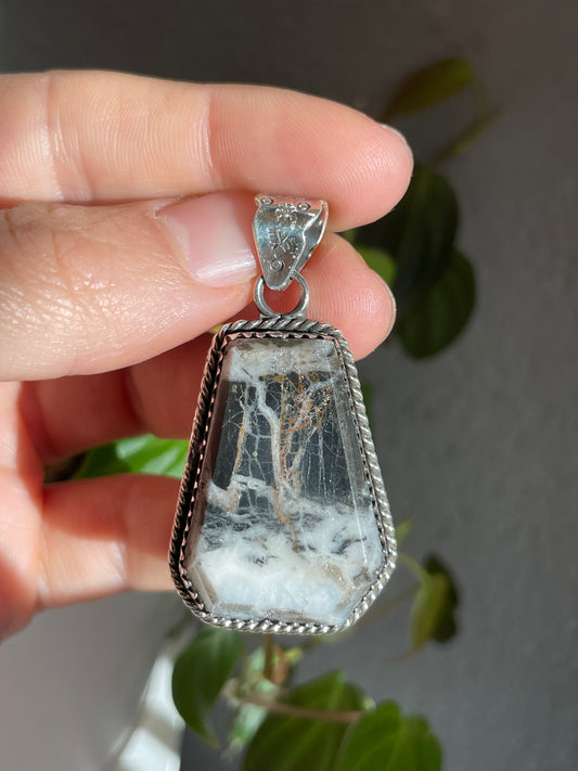 White Buffalo Pendant | Sterling Silver 925 B821