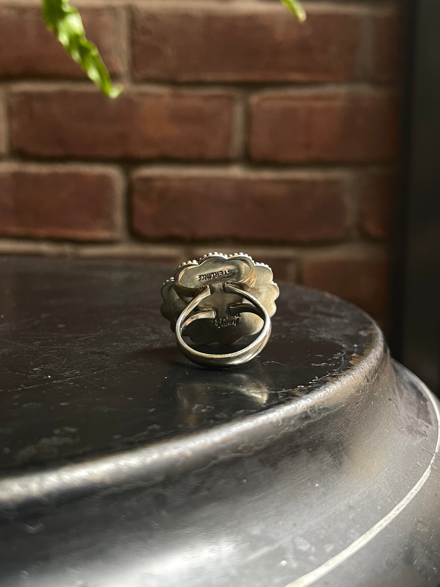 Pink Conch Ring | 925 Sterling Silver | Size 7.25 E288