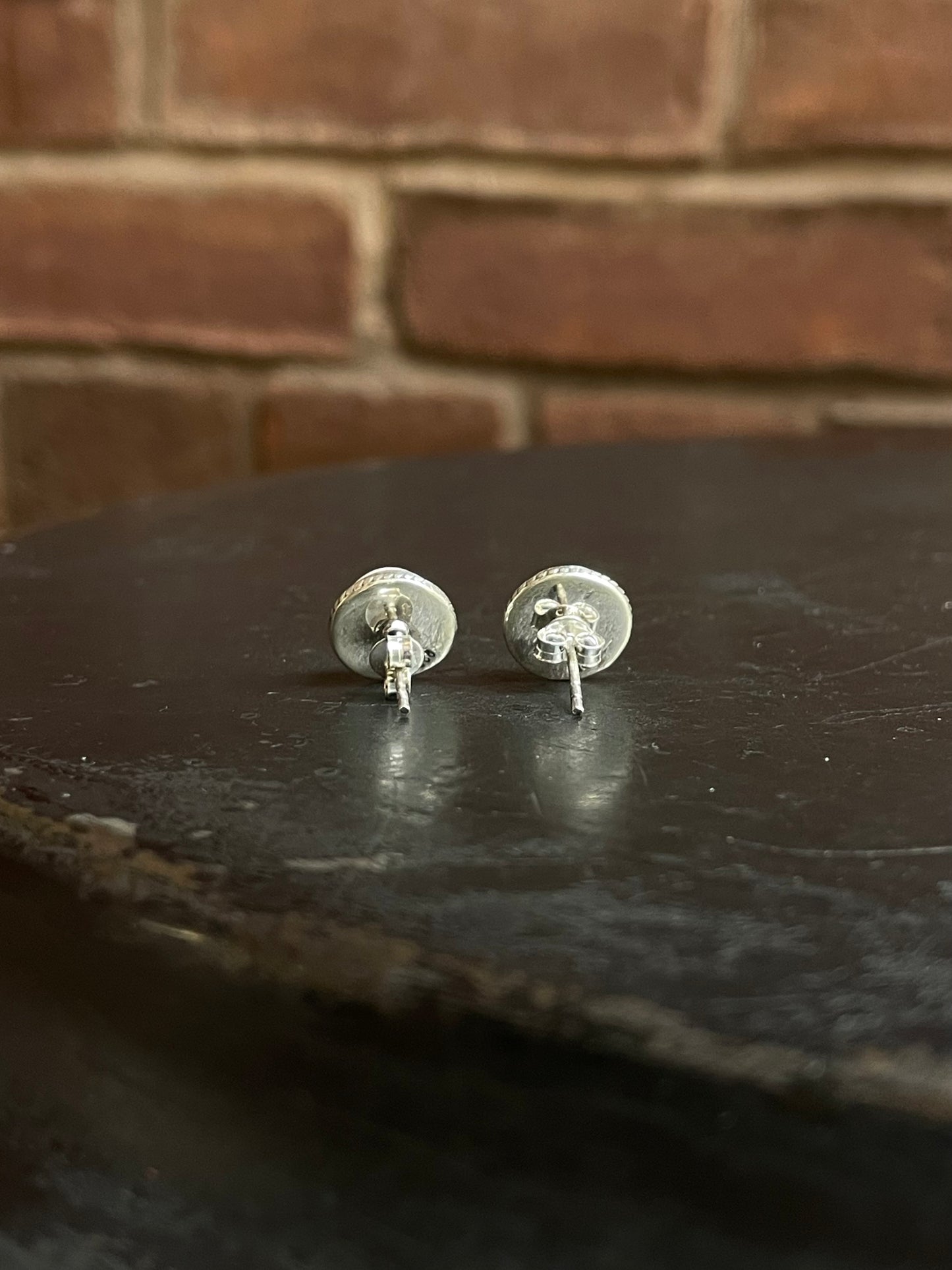 Pink Conch Stud Earrings | 925 Sterling Silver E783