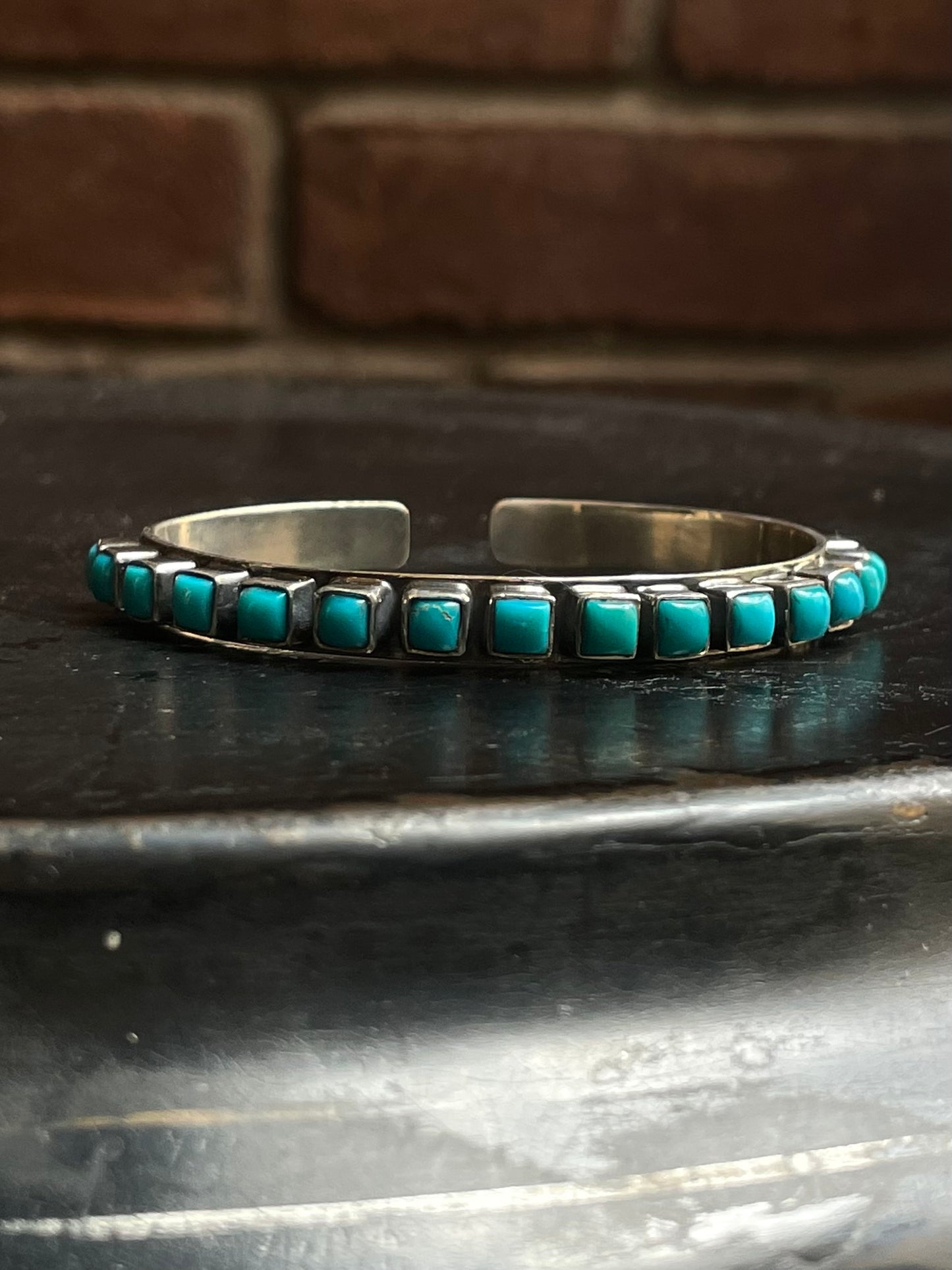 Kingman Turquoise Cuff | 925 Sterling Silver E323