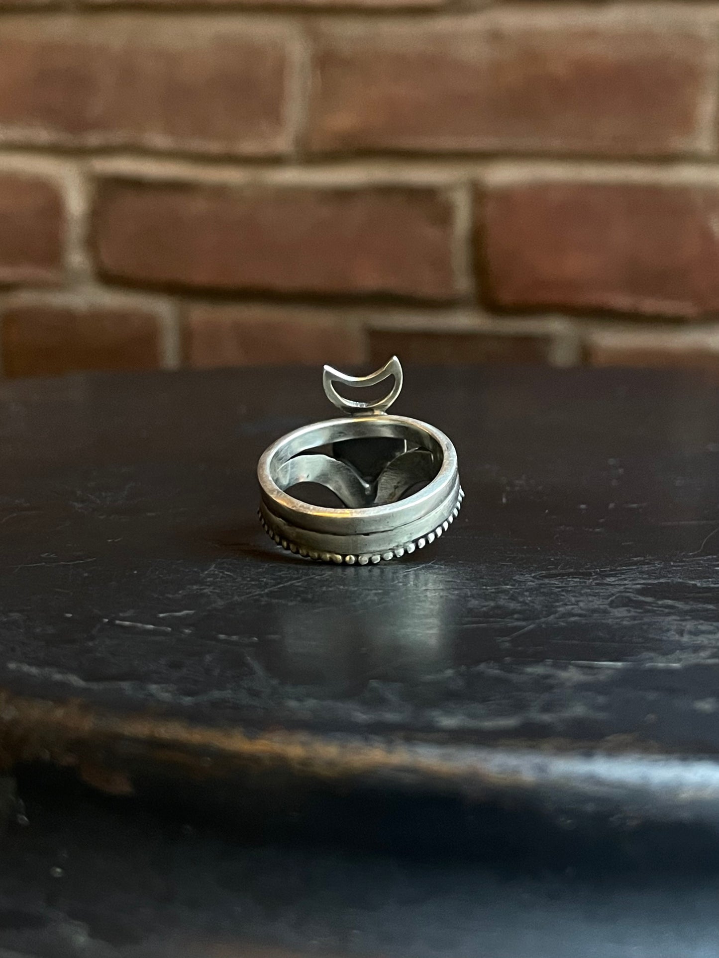 Turquoise Ring | 925 Sterling Silver Size 9.5 E472