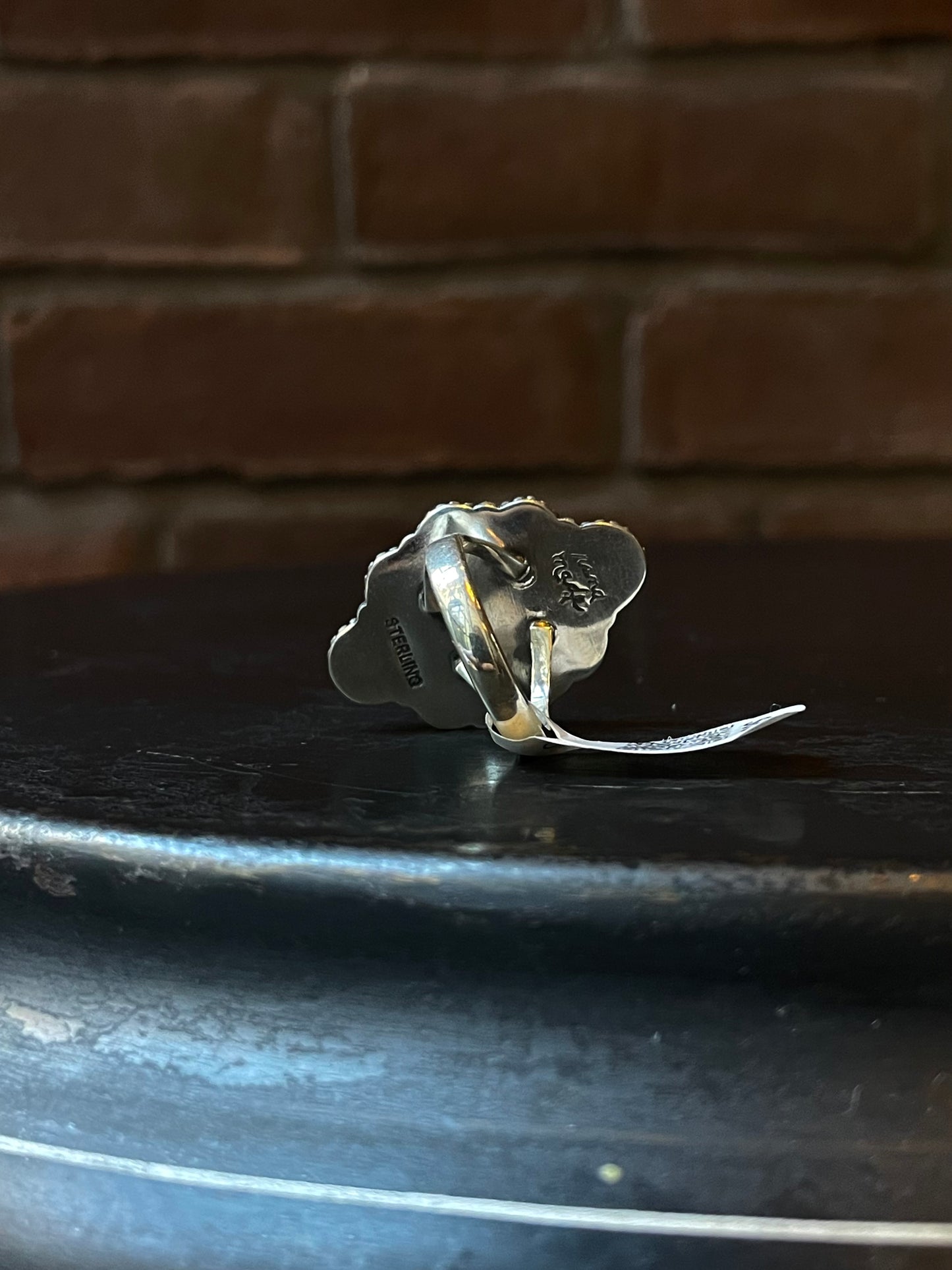Multi Stone Cluster Ring | Sterling Silver | Size 8 | A283