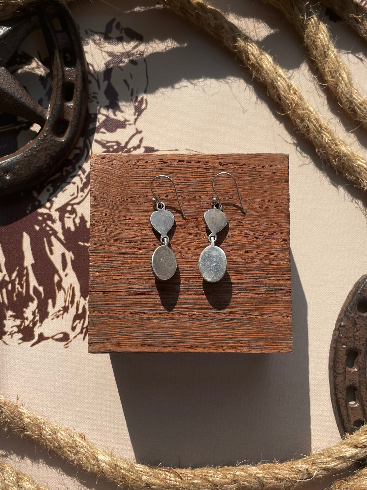Turquoise Heart Dangle Earrings | 925 Sterling Silver G711