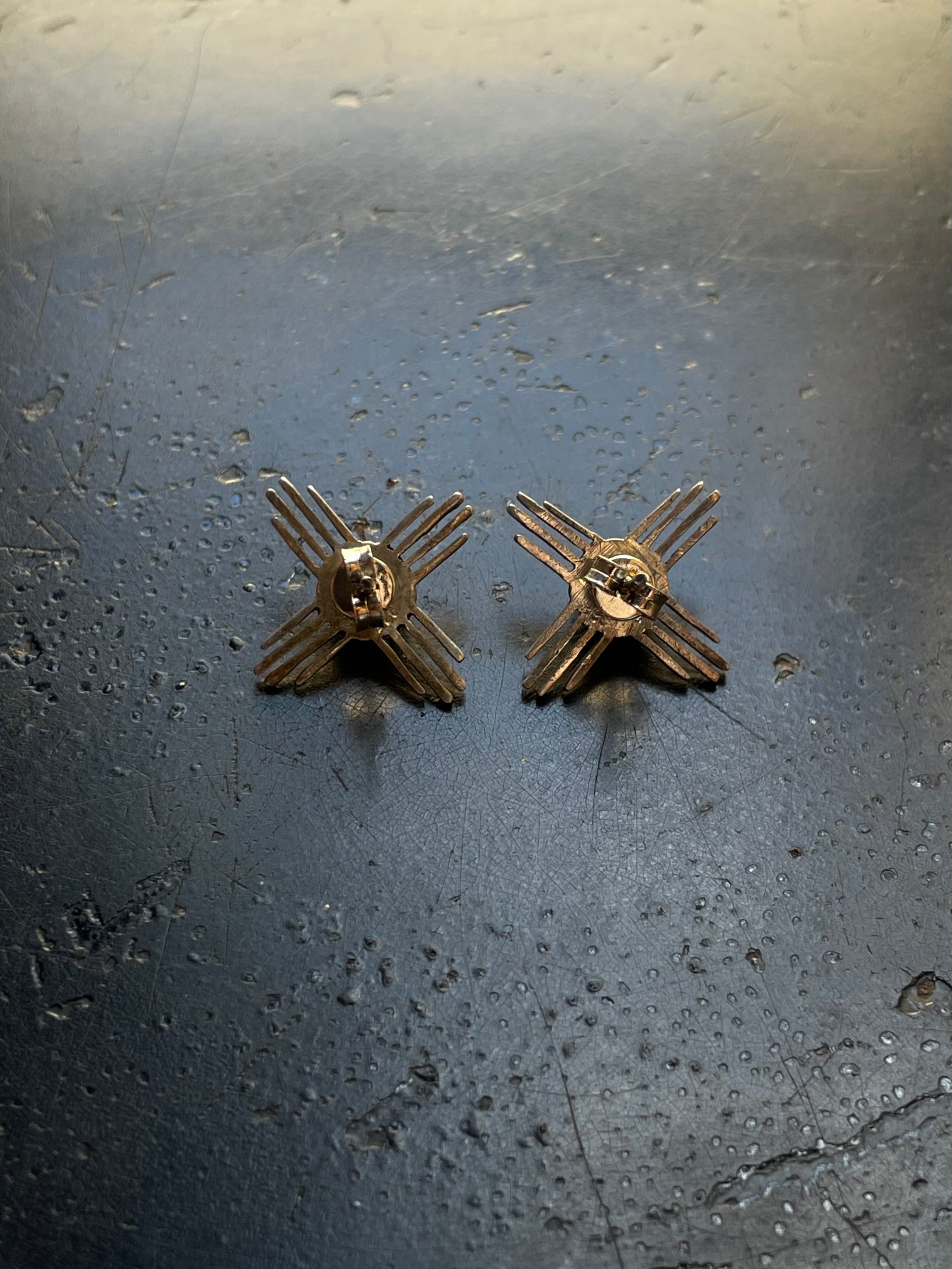 Spiny Oyster Zia Stud Earrings | 925 Sterling Silver G655
