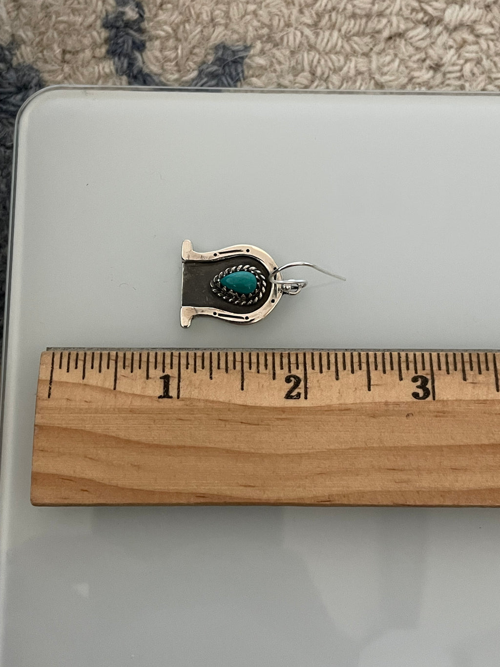 Kingman Turquoise Earrings | 925 Sterling Silver E372