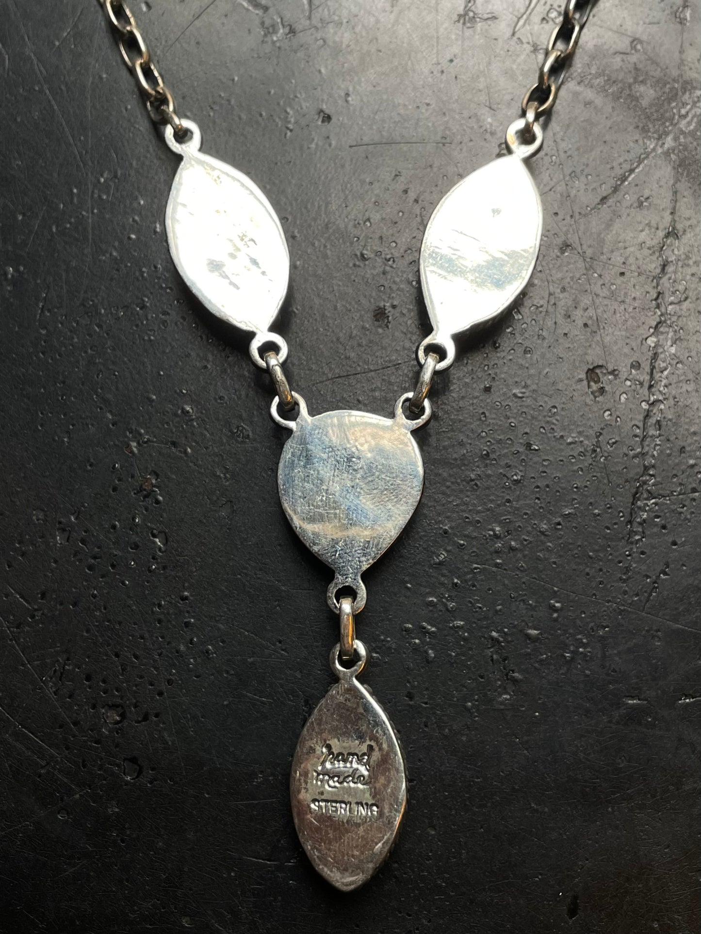 Spiny Oyster Lariat Necklace | 925 Sterling Silver G258