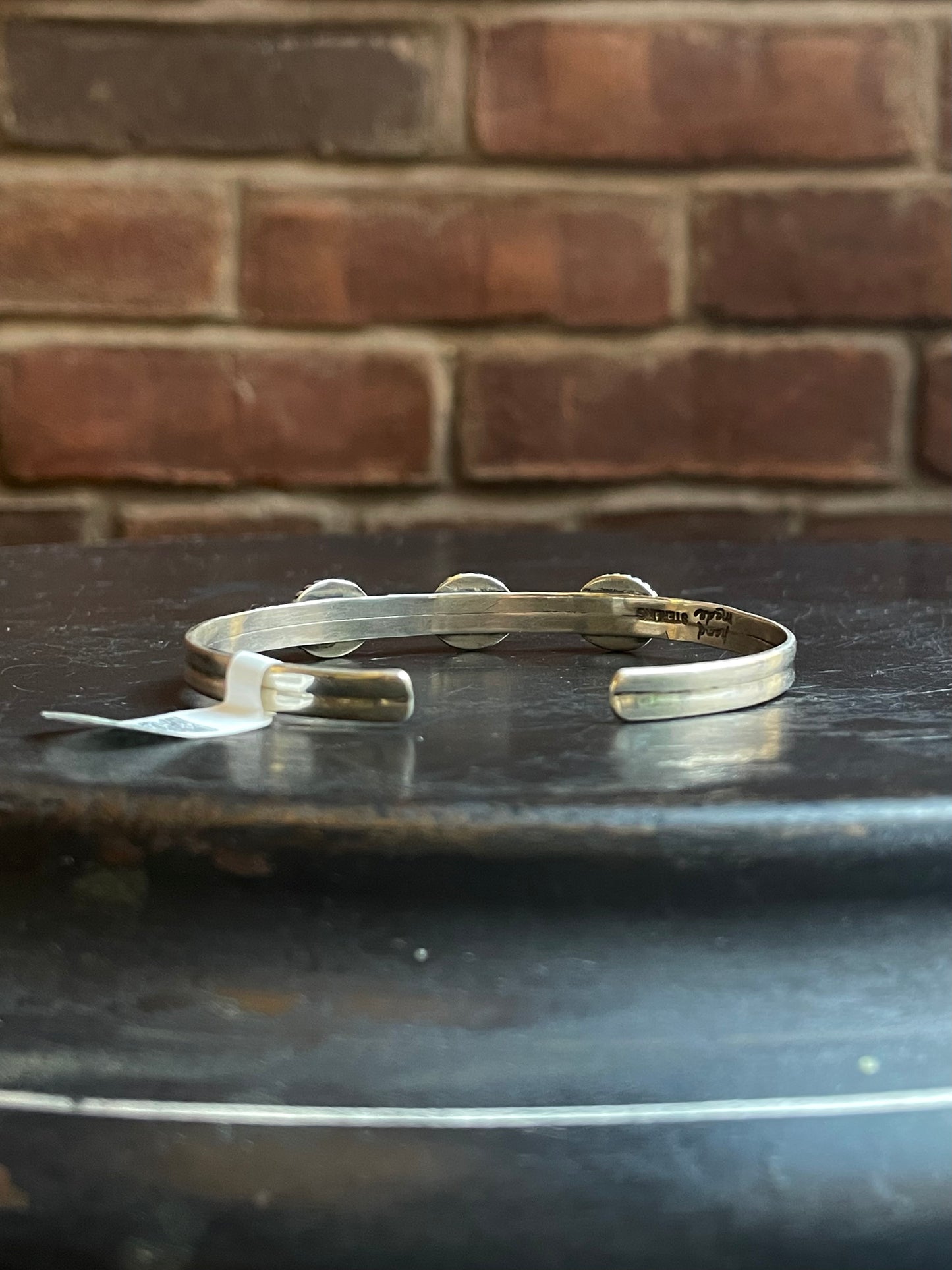 Pink Conch Cuff Bracelet | Sterling Silver | A779