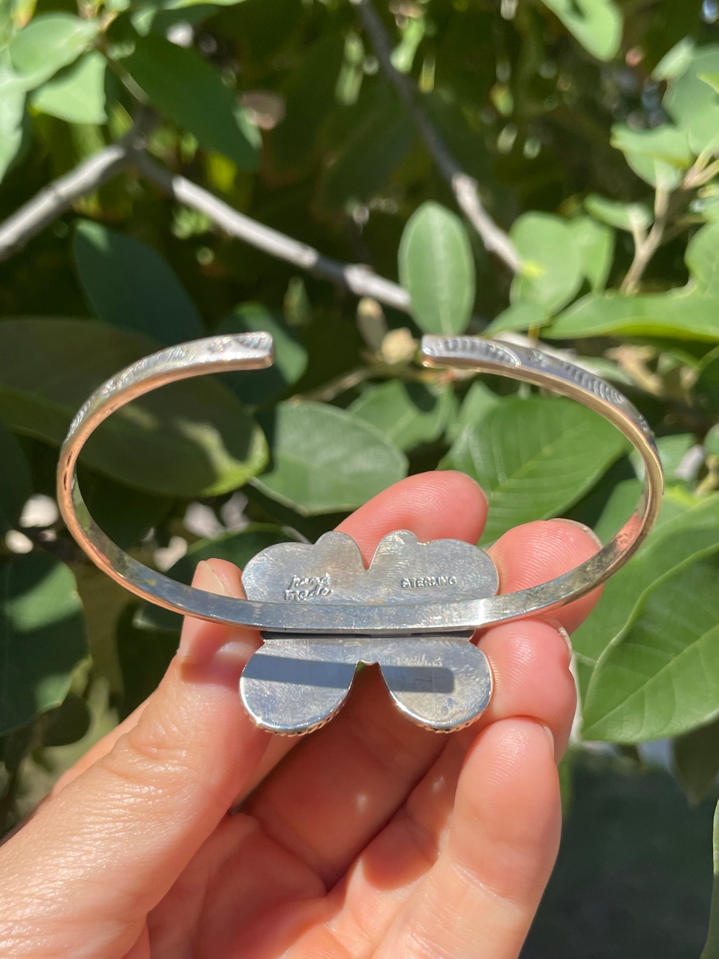 Spiny Oyster Butterfly Cuff Bracelet | Sterling Silver D140