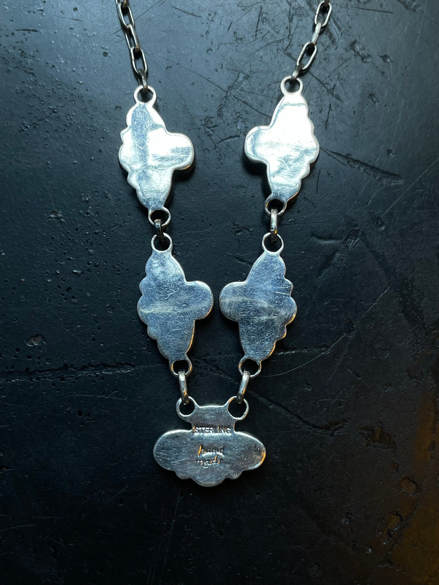 Spiny Oyster Statement Necklace | 925 Sterling Silver E335