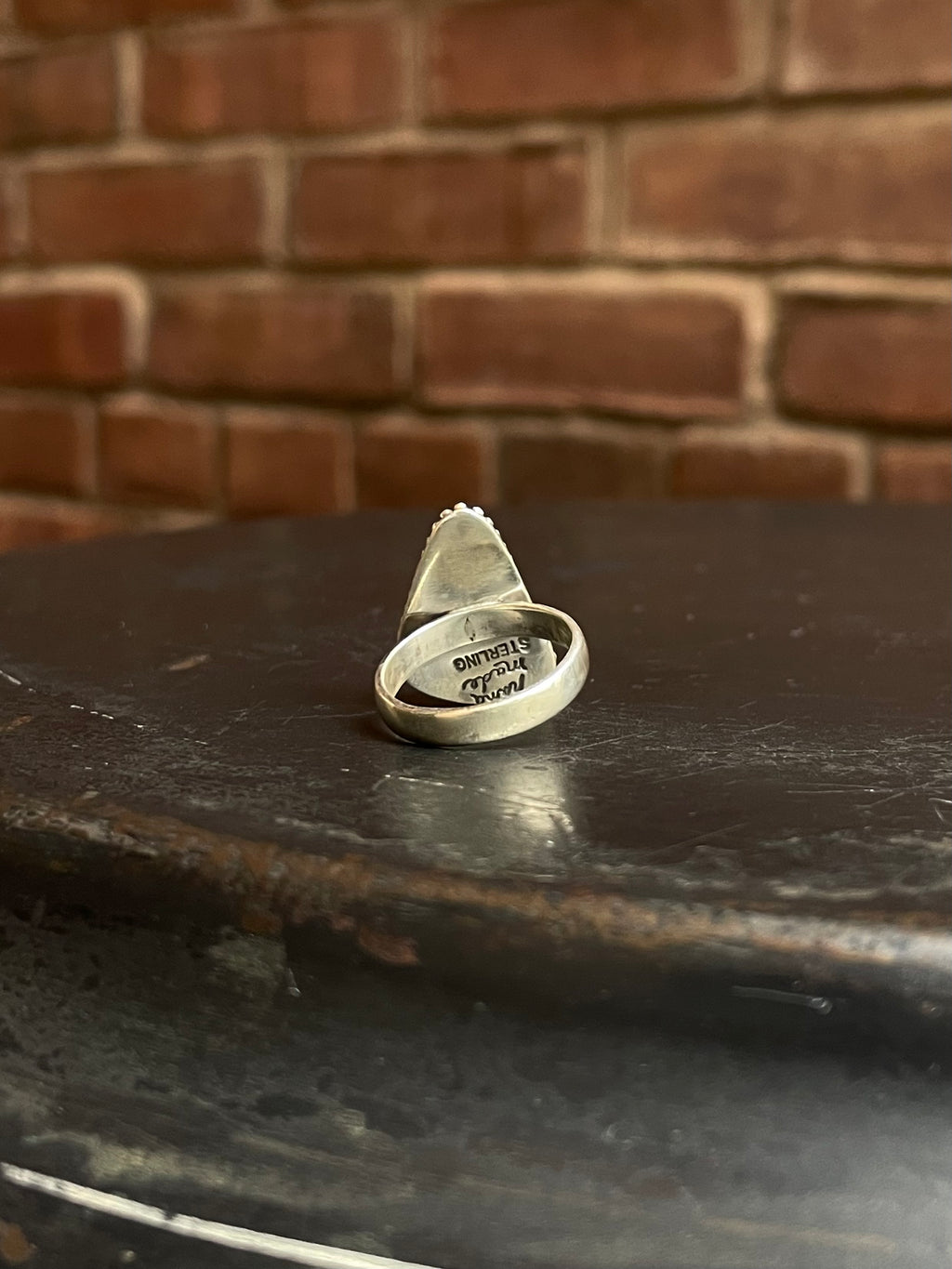 Turquoise Ring | 925 Sterling Silver Size 6 E441