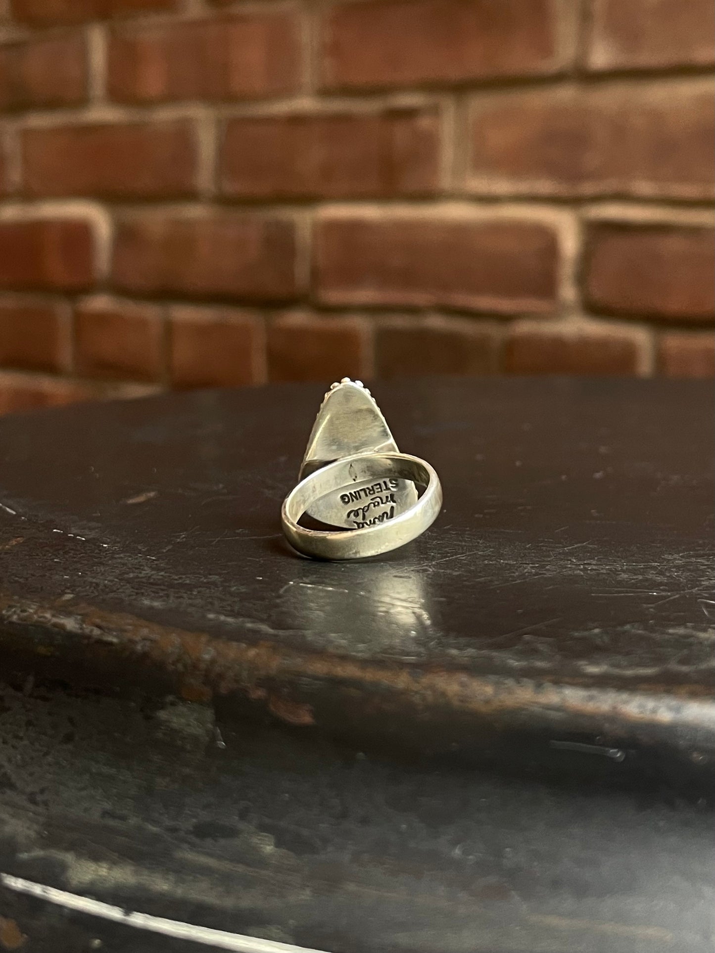 Turquoise Ring | 925 Sterling Silver Size 6 E441