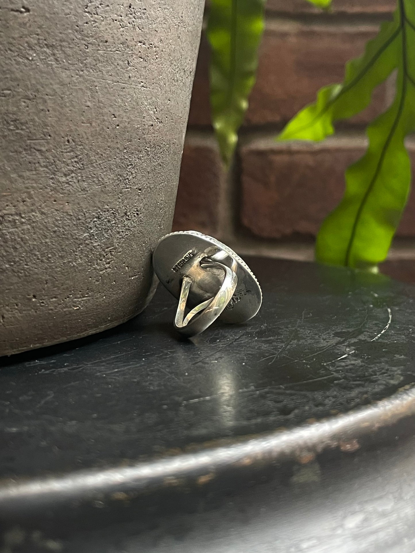 Wild Horse Ring | Sterling Silver 925 | Size 7 C588