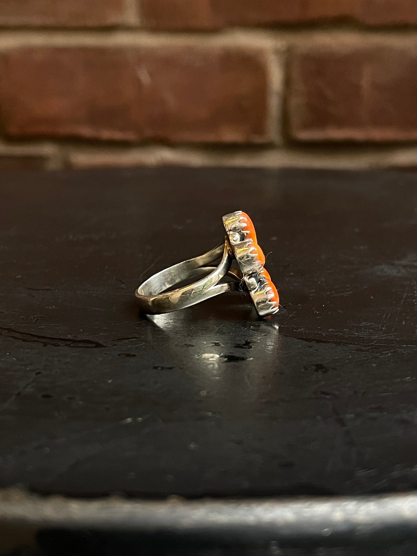 Spiny Oyster Naja Ring Size 9 | 925 Sterling Silver G192