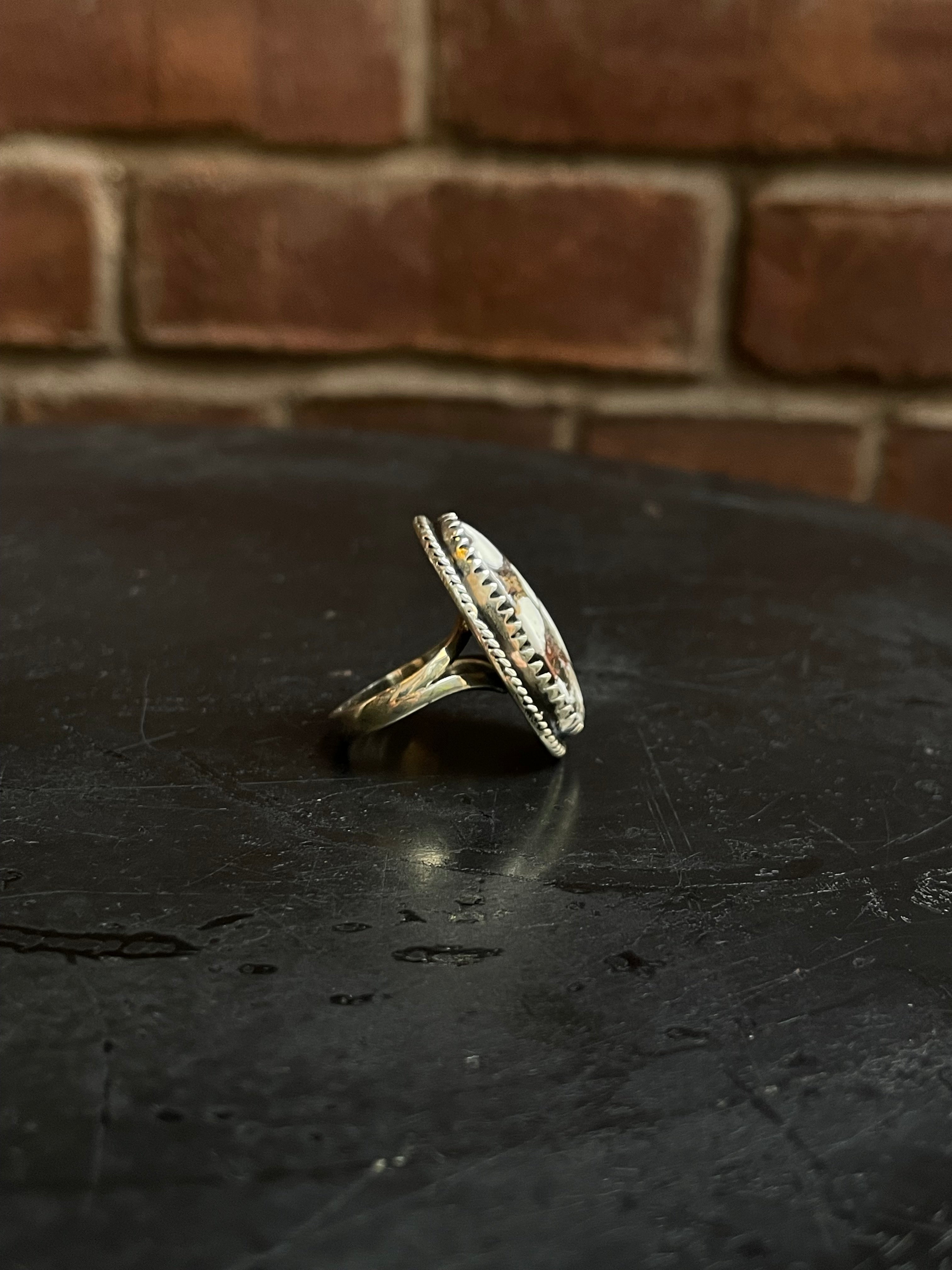Wild Horse Ring | 925 Sterling Silver Size 7.5 E183
