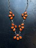 Spiny Oyster Statement Necklace | 925 Sterling Silver E335