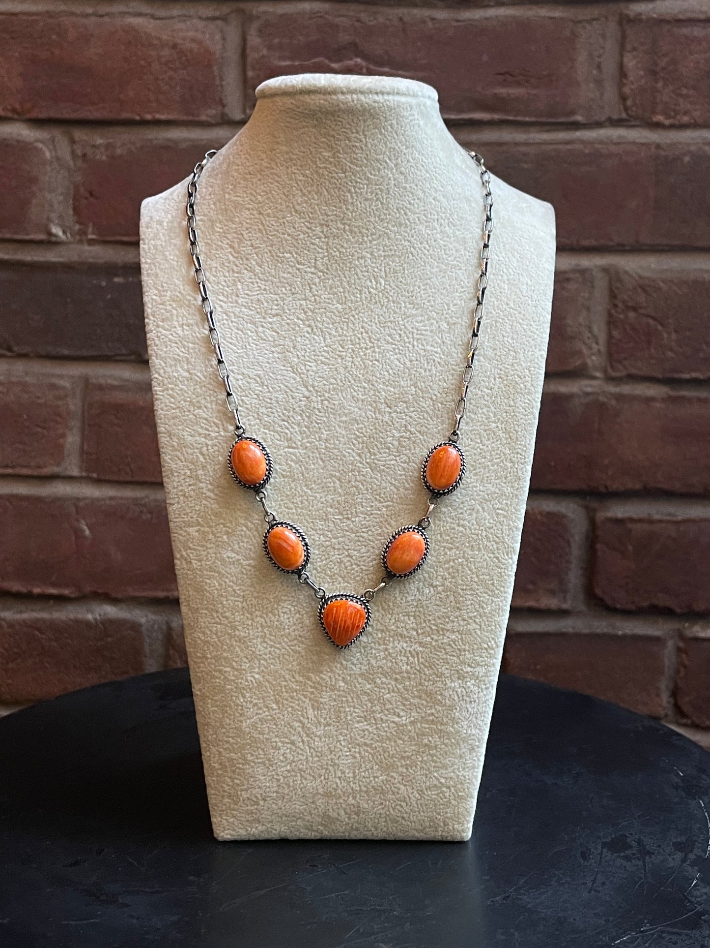 Spiny Oyster Necklace | 925 Sterling Silver E355