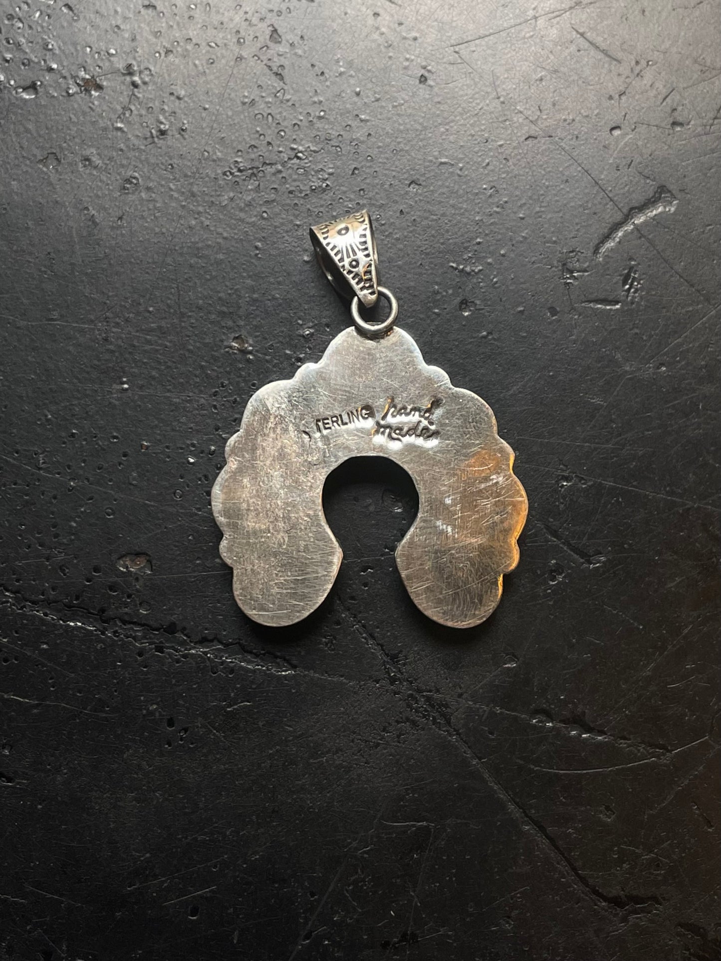 Pink Conch Naja Pendant | Sterling Silver E721