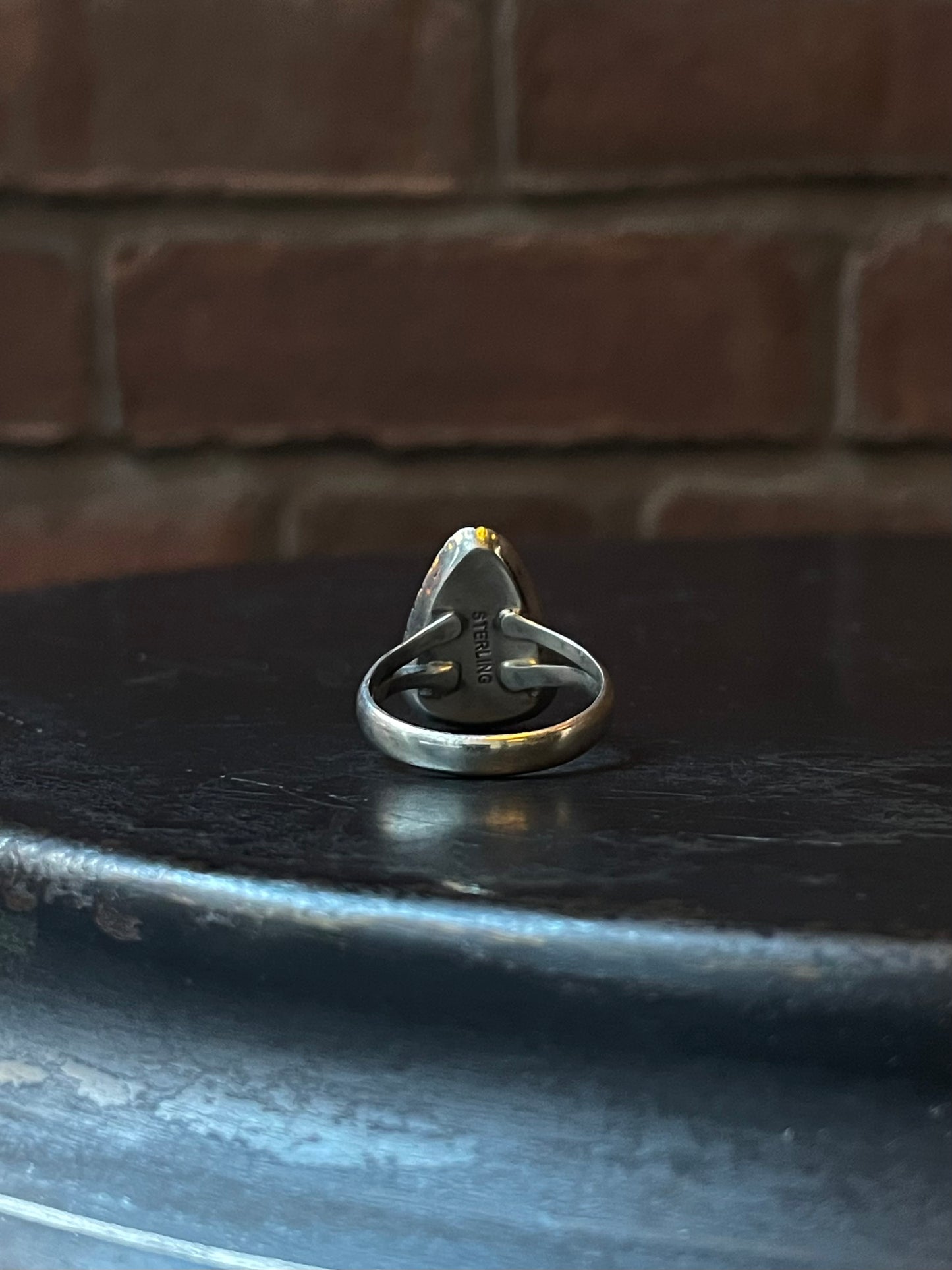 Turquoise Ring | 925 Sterling Silver Size 9 E428
