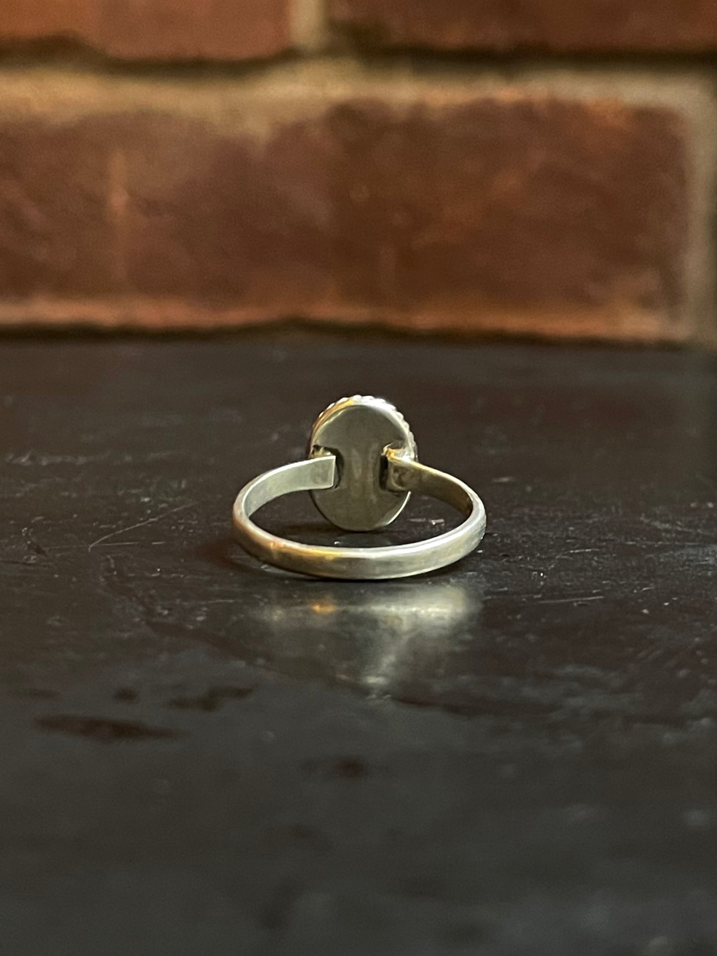 Black Onyx Ring | Sterling Silver | Size 9 G329