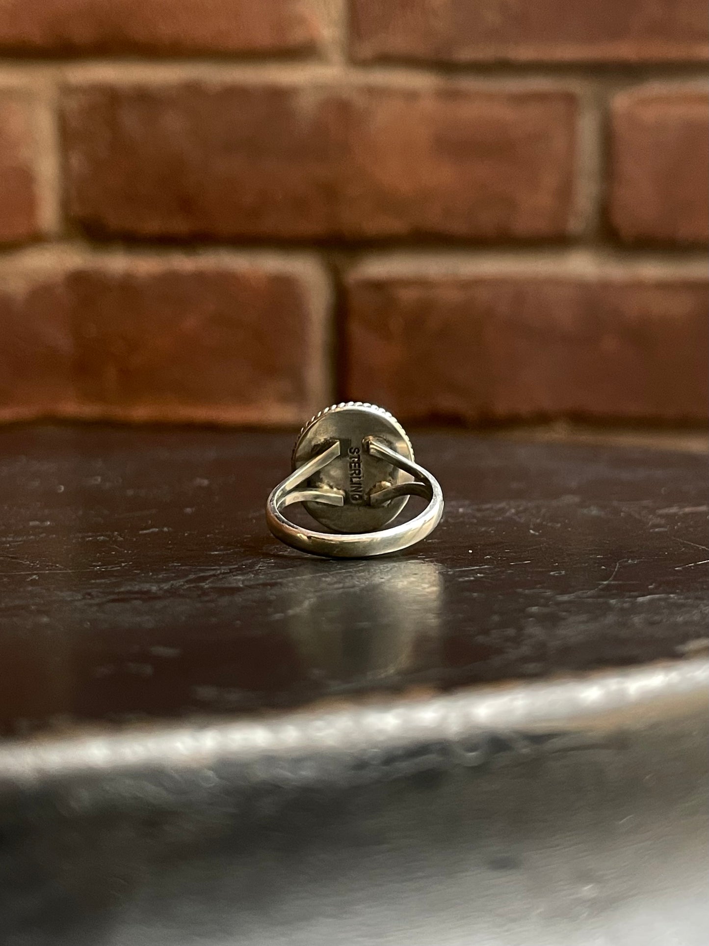 Pink Conch Ring Size 6.75 | 925 Sterling Silver E754