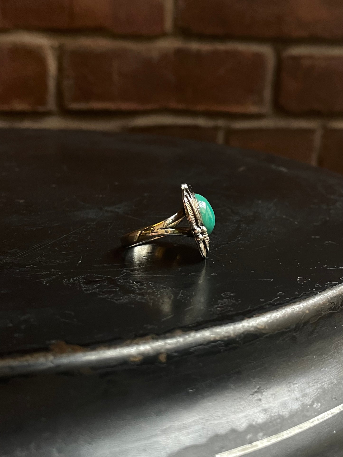 Turquoise Ring Size 9 | 925 Sterling Silver C925