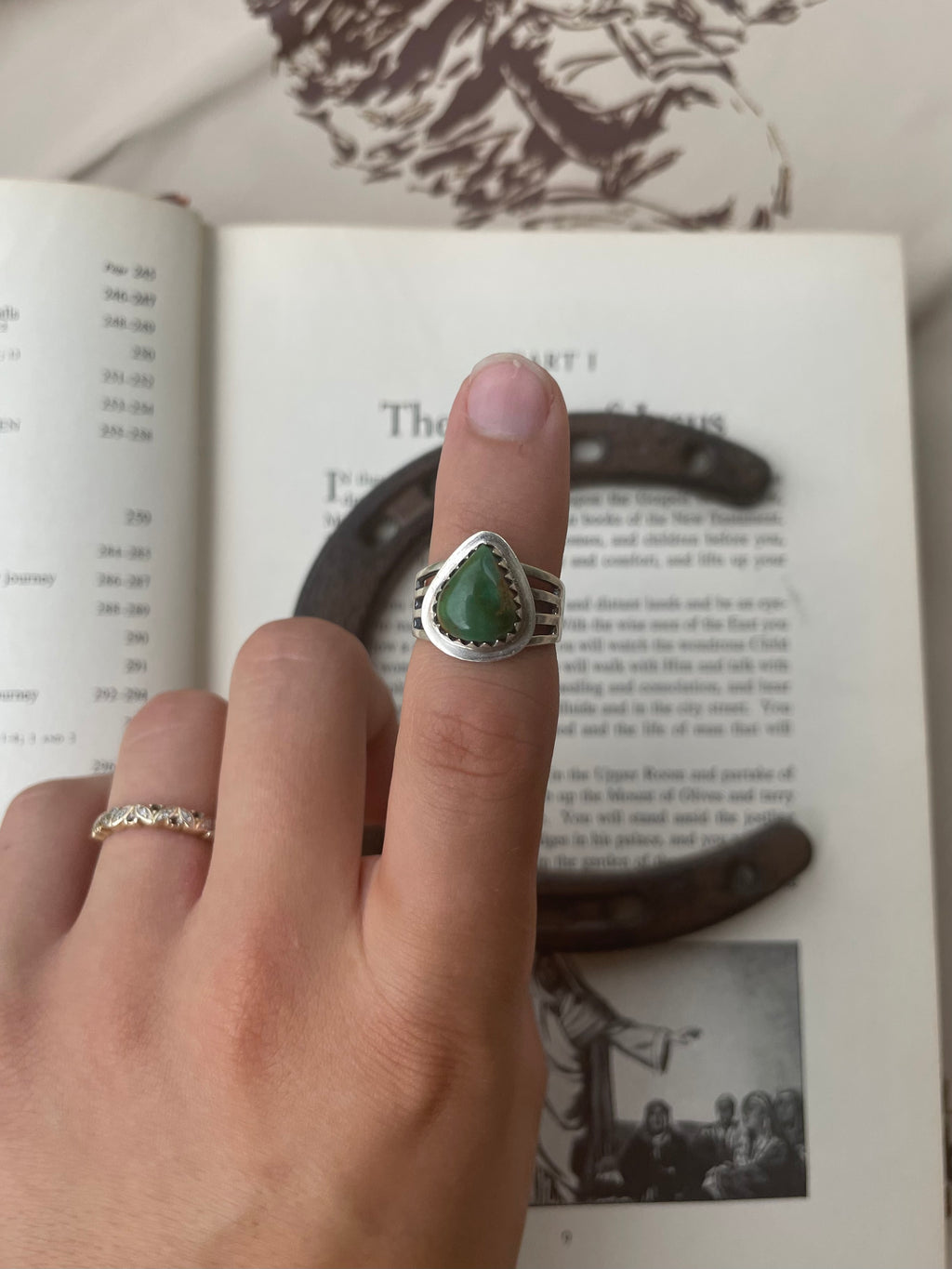 Turquoise Ring Size 6 | 925 Sterling Silver G777