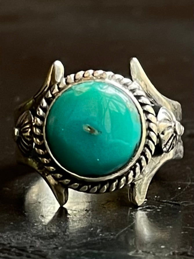 Turquoise Ring Size 6.25 | 925 Sterling Silver G298