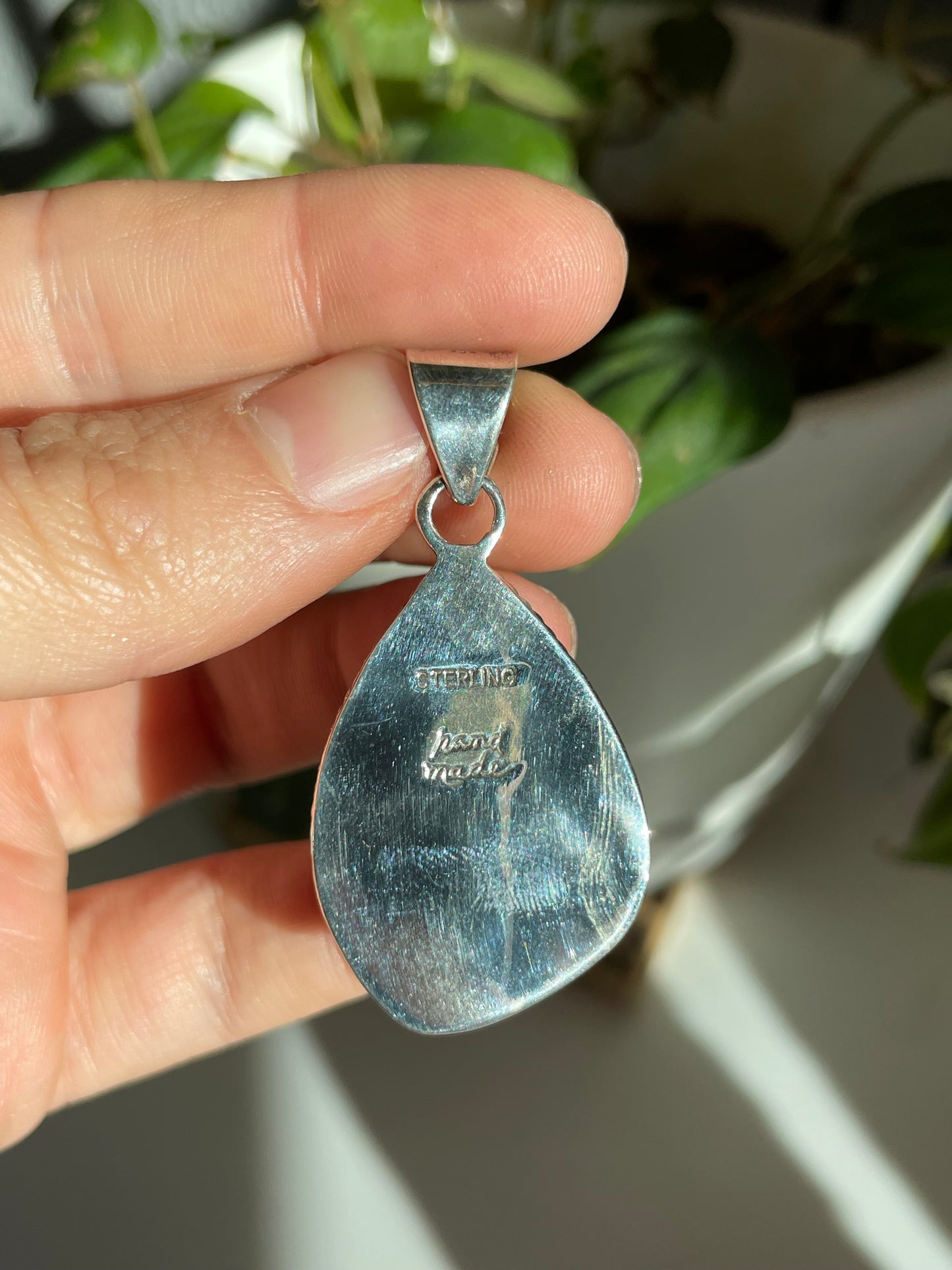 White Buffalo Pendant | Sterling Silver 925 B796