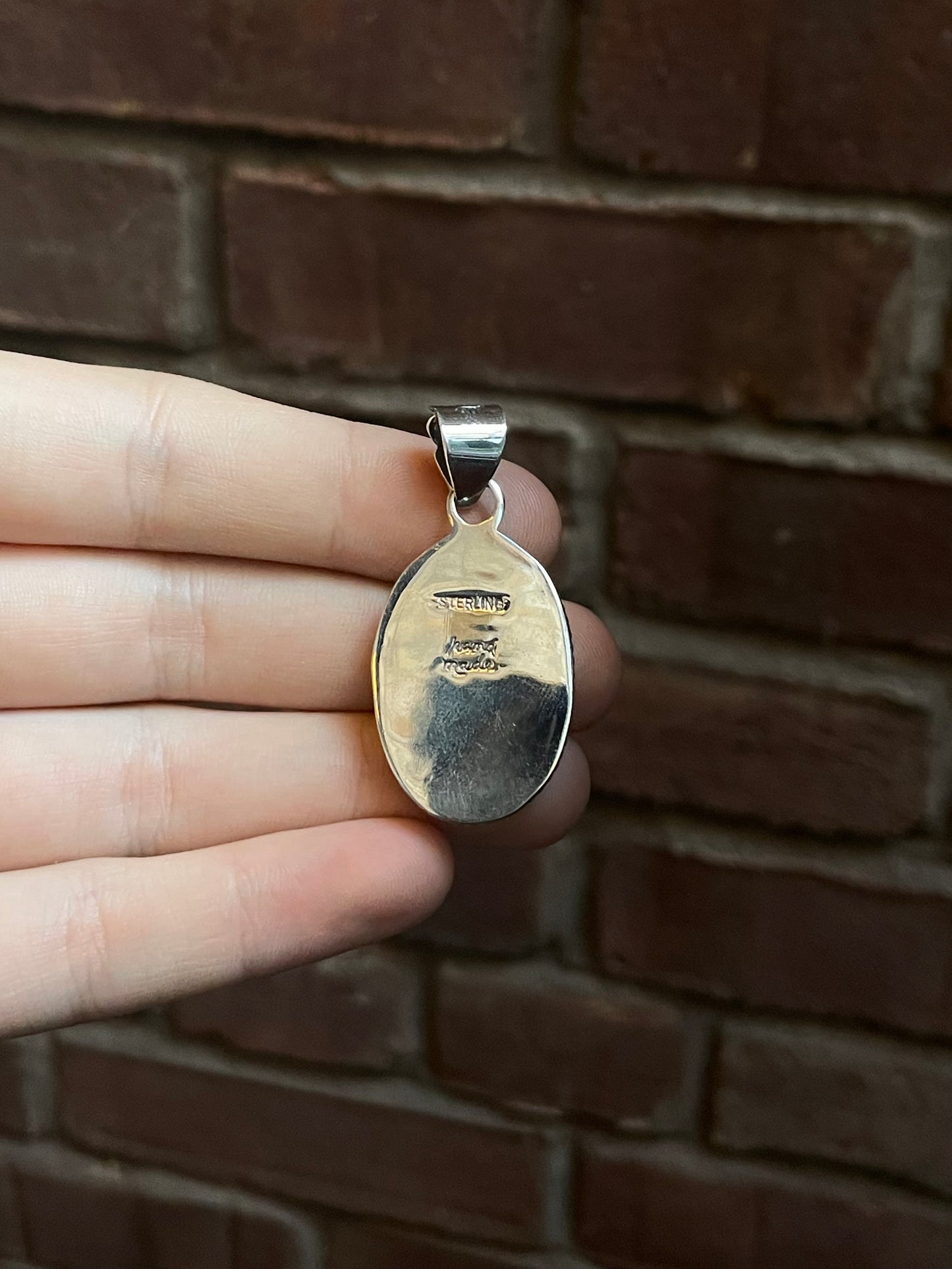 White Buffalo Pendant | Sterling Silver 925 C676