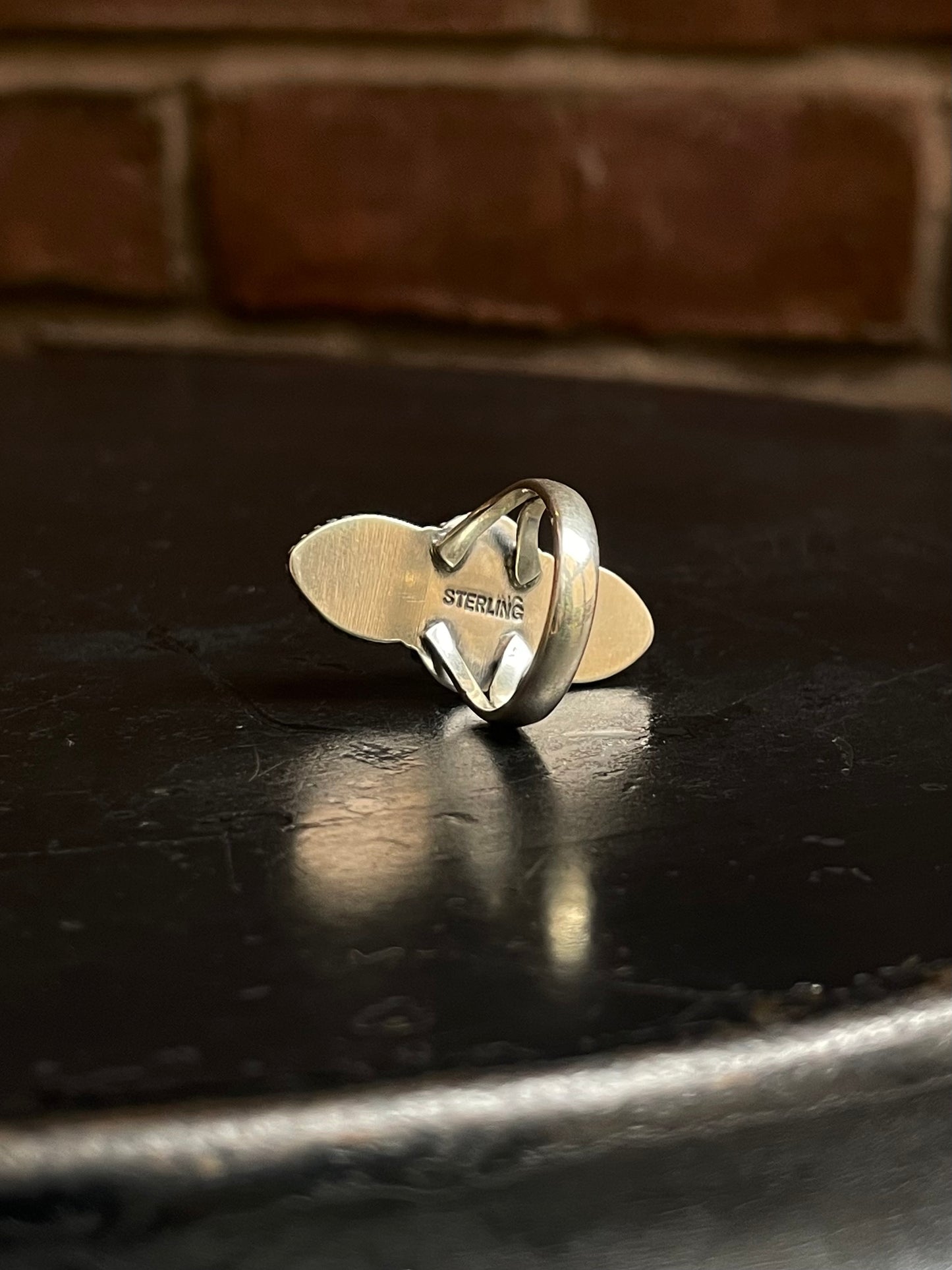 Pink Conch Ring Size 7 | 925 Sterling Silver G170