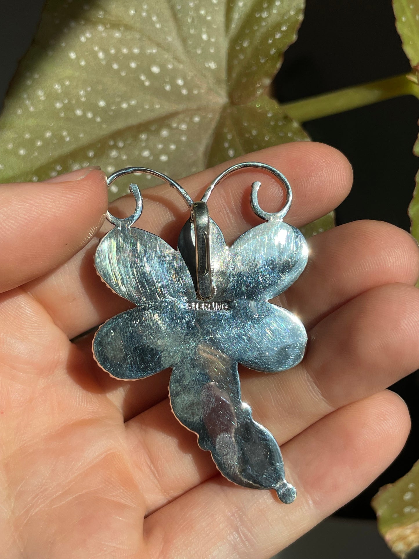 Turquoise Dragonfly Pendant | Sterling Silver 925 B859
