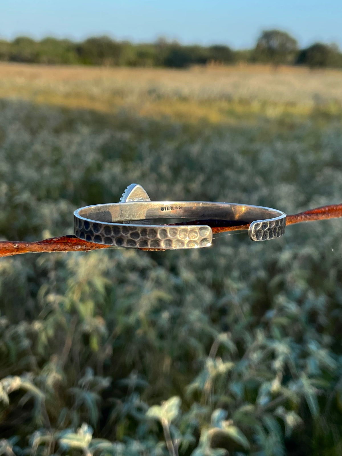 Turquoise Teardrop Cuff Bracelet | 925 Sterling Silver G742