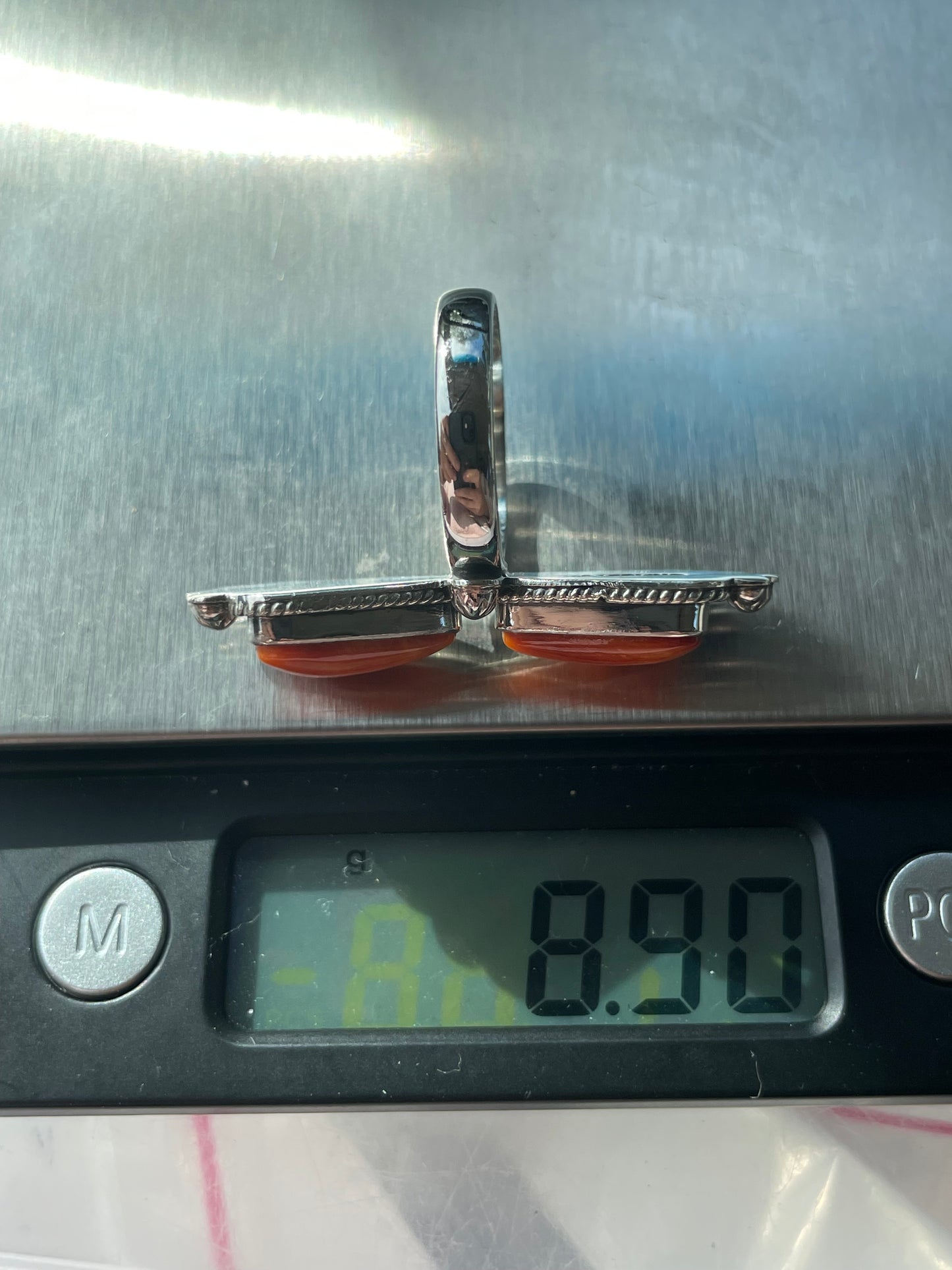 Spiny Oyster Ring Size 6.75 | 925 Sterling Silver B579