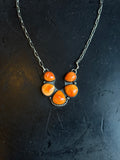 Spiny Oyster Naja Chain Necklace | 925 Sterling Silver | C293