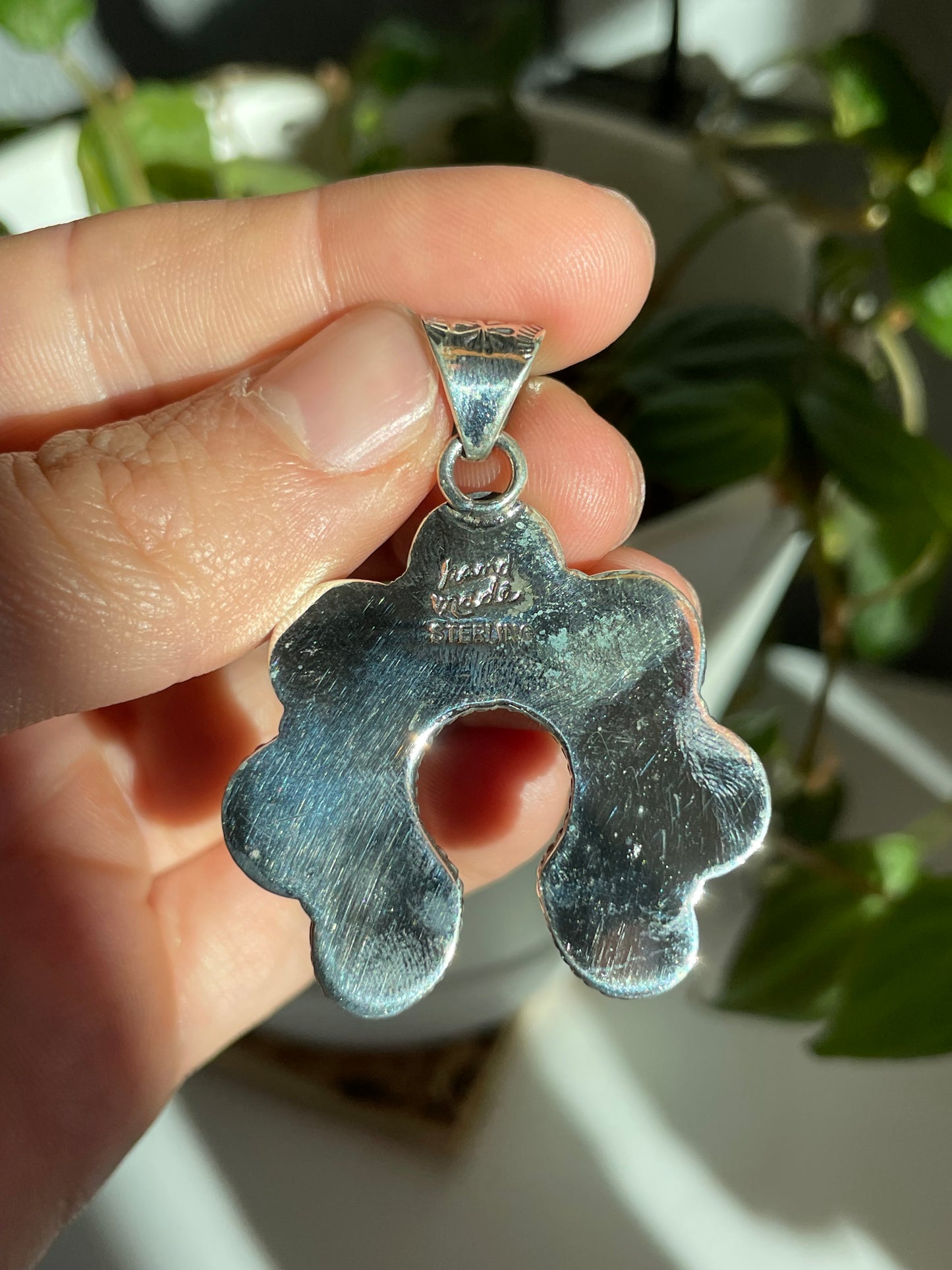 Pink Conch Naja Pendant | Sterling Silver 925 B811