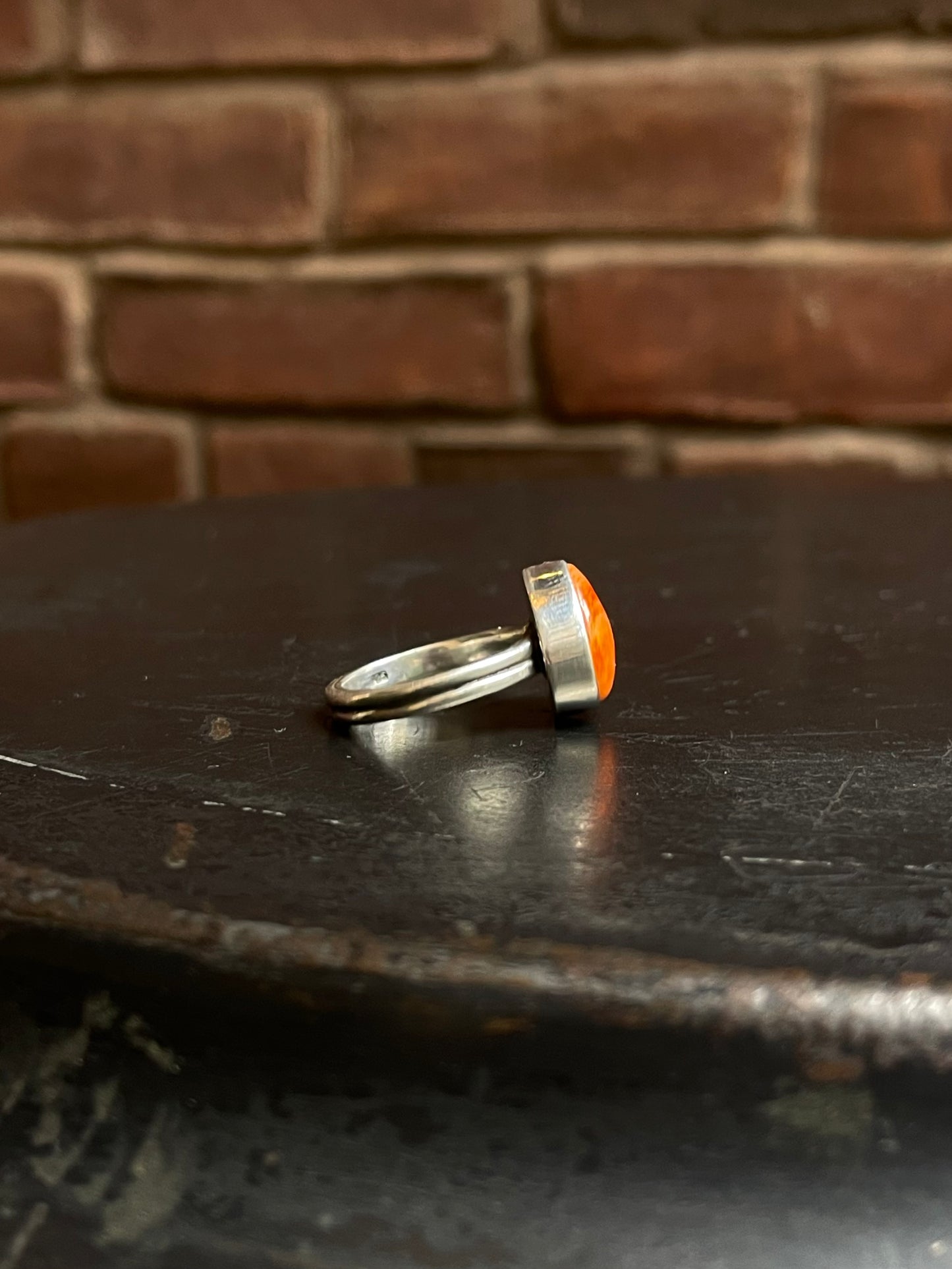 Spiny Oyster Ring | 925 Sterling Silver Size 7 E444