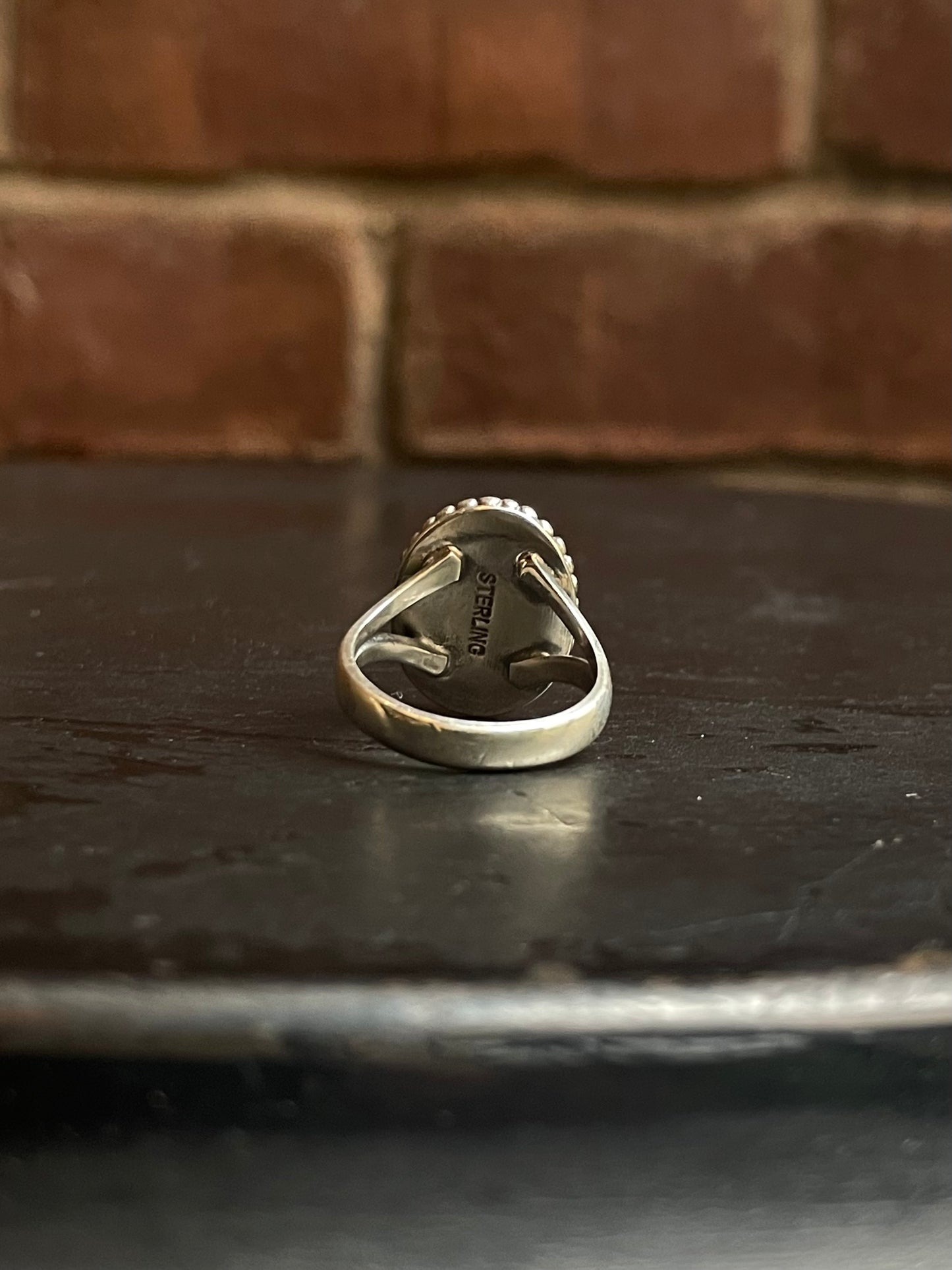 Pink Conch Ring Size 6.75 | 925 Sterling Silver G121