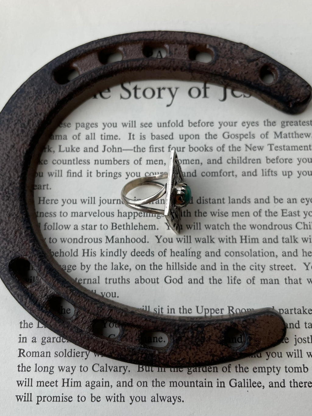 Turquoise Ring Size 5.75 | 925 Sterling Silver G773
