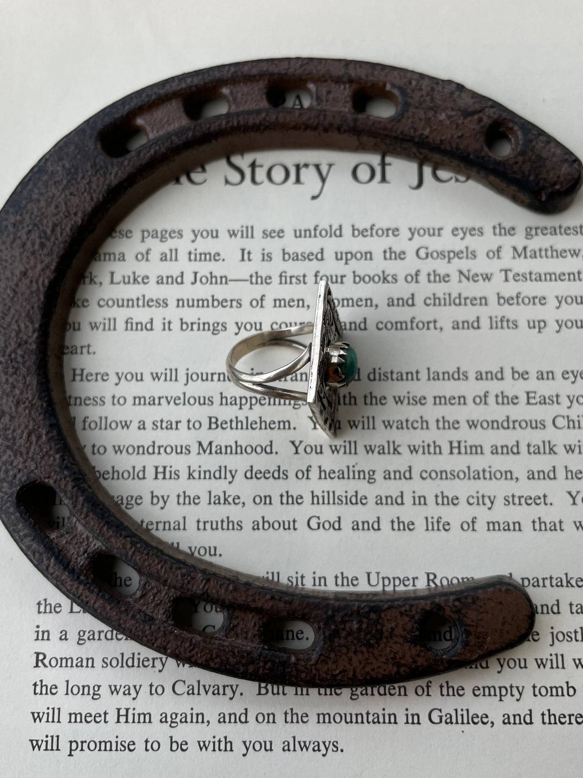 Turquoise Ring Size 5.75 | 925 Sterling Silver G773