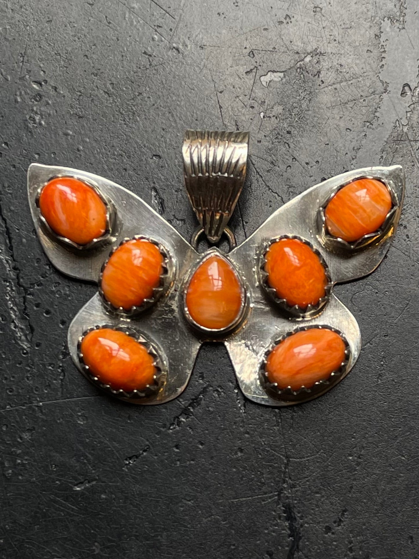 Spiny Oyster Butterfly Pendant | 925 Sterling Silver G239