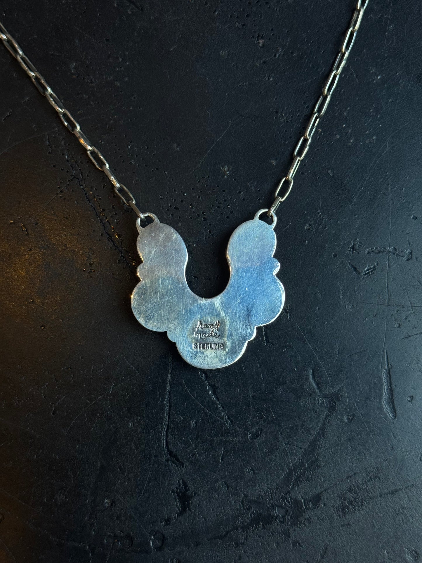 Spiny Oyster Naja Chain Necklace | 925 Sterling Silver | C293