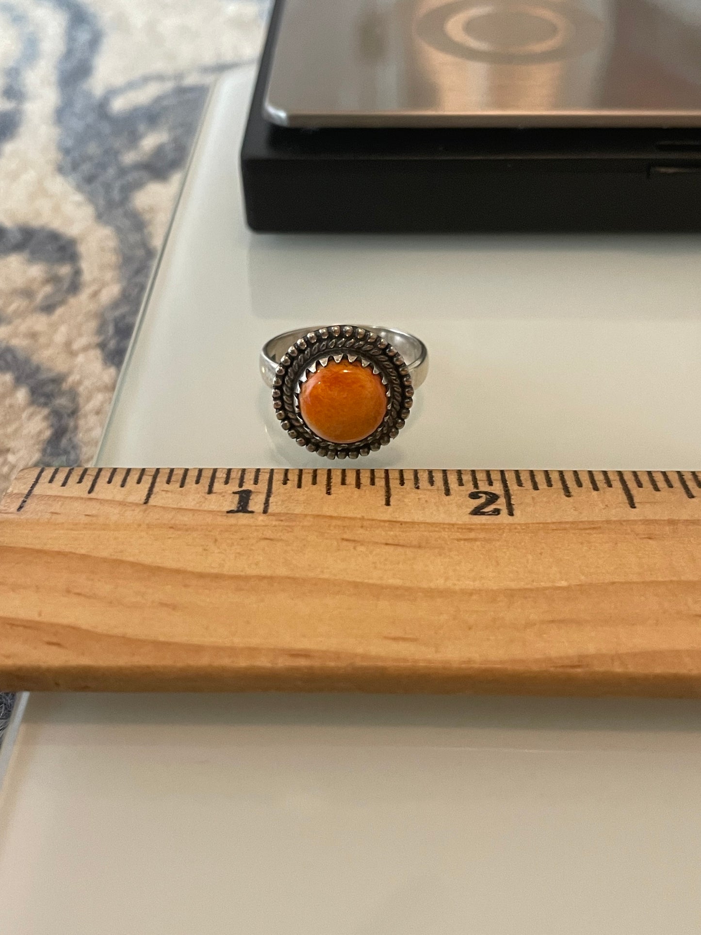 Spiny Oyster Ring Size 8 | 925 Sterling Silver G195