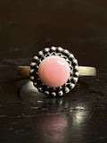 Pink Conch Ring Size 8 | 925 Sterling Silver G161